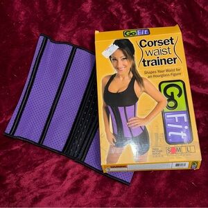 GoFit Purple Corset Waist Trainer NWT